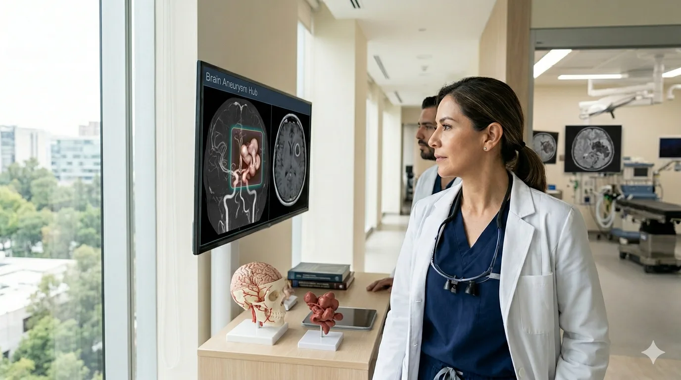 Aneurisma cerebral: Especialidad en diagnóstico y tratamiento quirúrgico en la CDMX